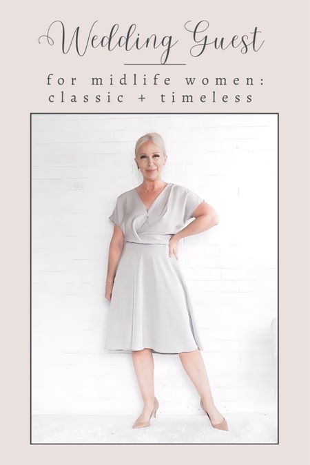 Spring Wedding Guest Dresses for Midlife Women: Timeless and Classic

#LTKover40 #LTKwedding #LTKSeasonal