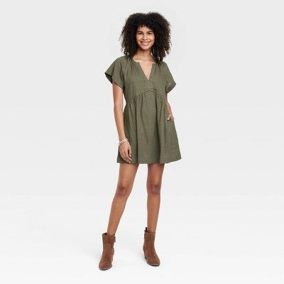 Women's Short Sleeve Dress - Universal Thread™ | Target