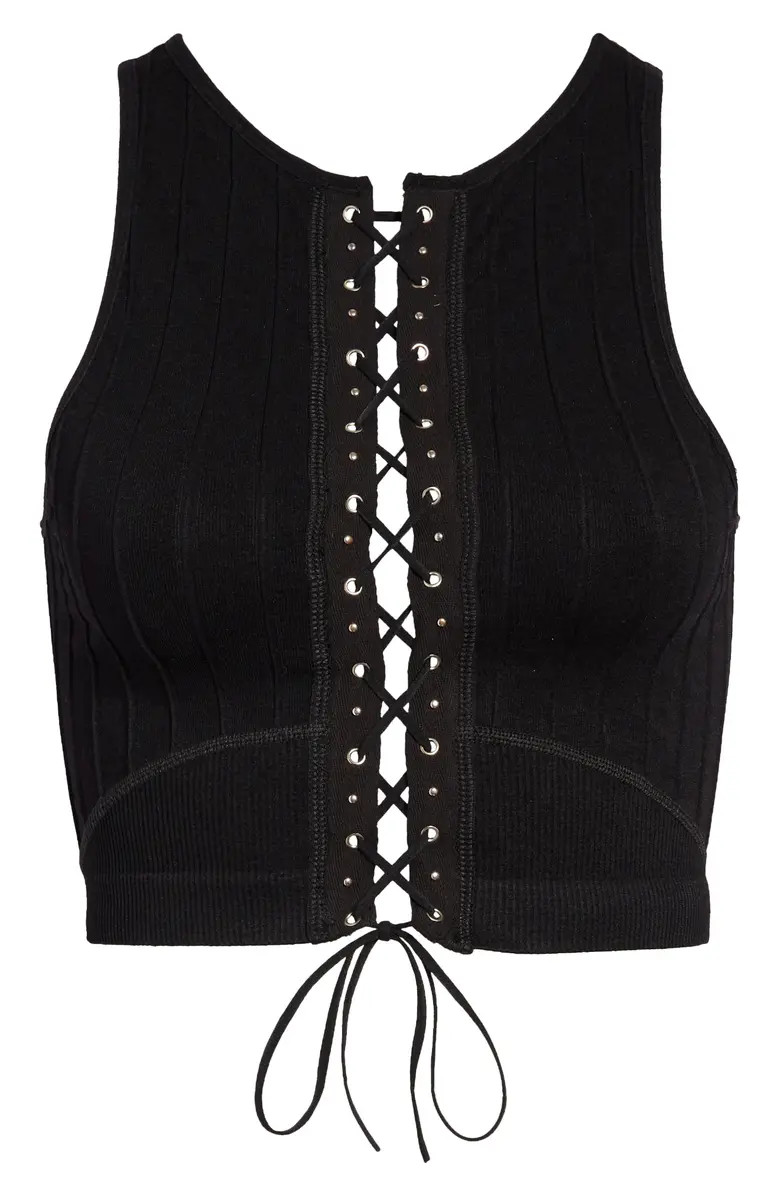 Arran Lace-Up Sleeveless Top | Nordstrom