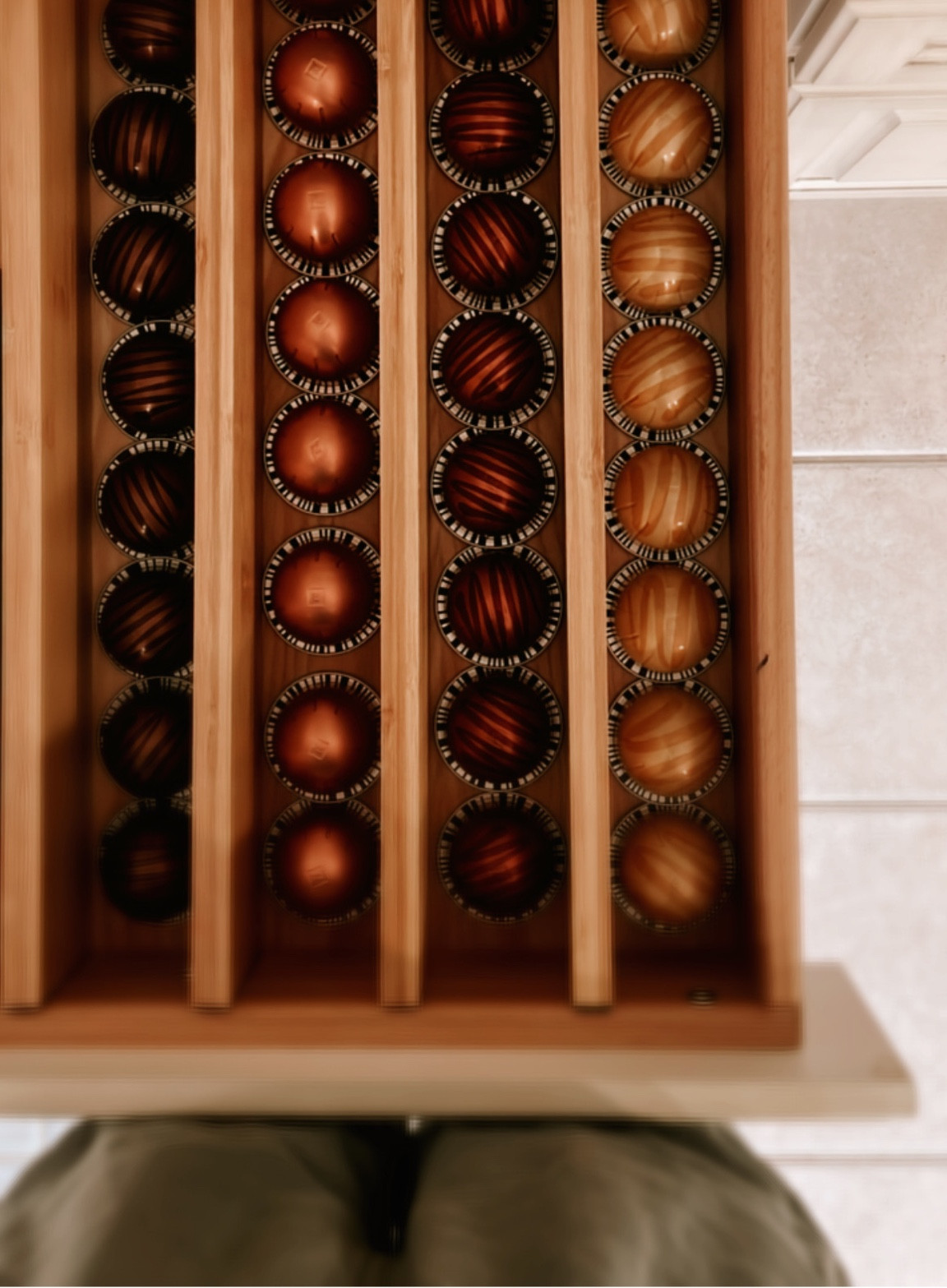 Amazon wooden drawer dividers for coffee nespresso pods ☕️ 

#LTKunder50 #LTKSeasonal #LTKhome