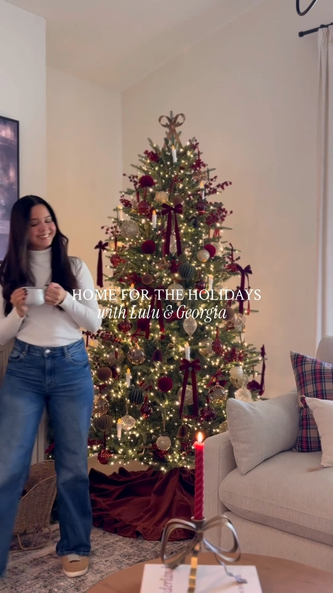 Excited to be partnering with @luluandgeorgia to style my home for the holidays! Their collection is absolutely gorgeous this year. They sent over the prettiest pieces, including a beautiful coffee table that instantly elevated my living room.
I added their velvet bow stockings, the brass bow stocking holders, the sweetest little brass houses, ornaments, candle holders, and so much more. Everything feels elevated, timeless, and cozy, which is exactly the look I wanted for this season.
Everything is linked for you so you can recreate this look in your own home. Just comment shop for the link! 🎄

#luluandgeorgia #partner #homefortheholidays #holidaydecorating #christmas #christmasdecor #cozychristmasdecor 


#LTKSeasonal #LTKHome #LTKHoliday