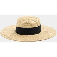 M&S Straw Ribbon Detail Boater Hat Natural | Marks & Spencer (UK)