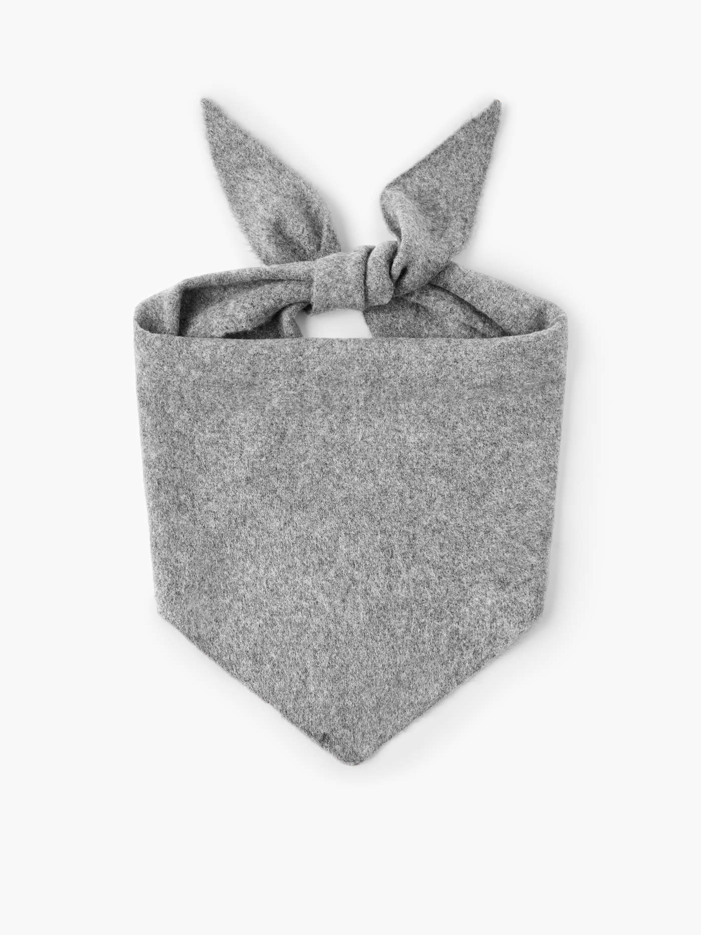 Wool blend SOLID WOOL-BLEND SQUARE HEADSCARF For Daily Casual | Cider