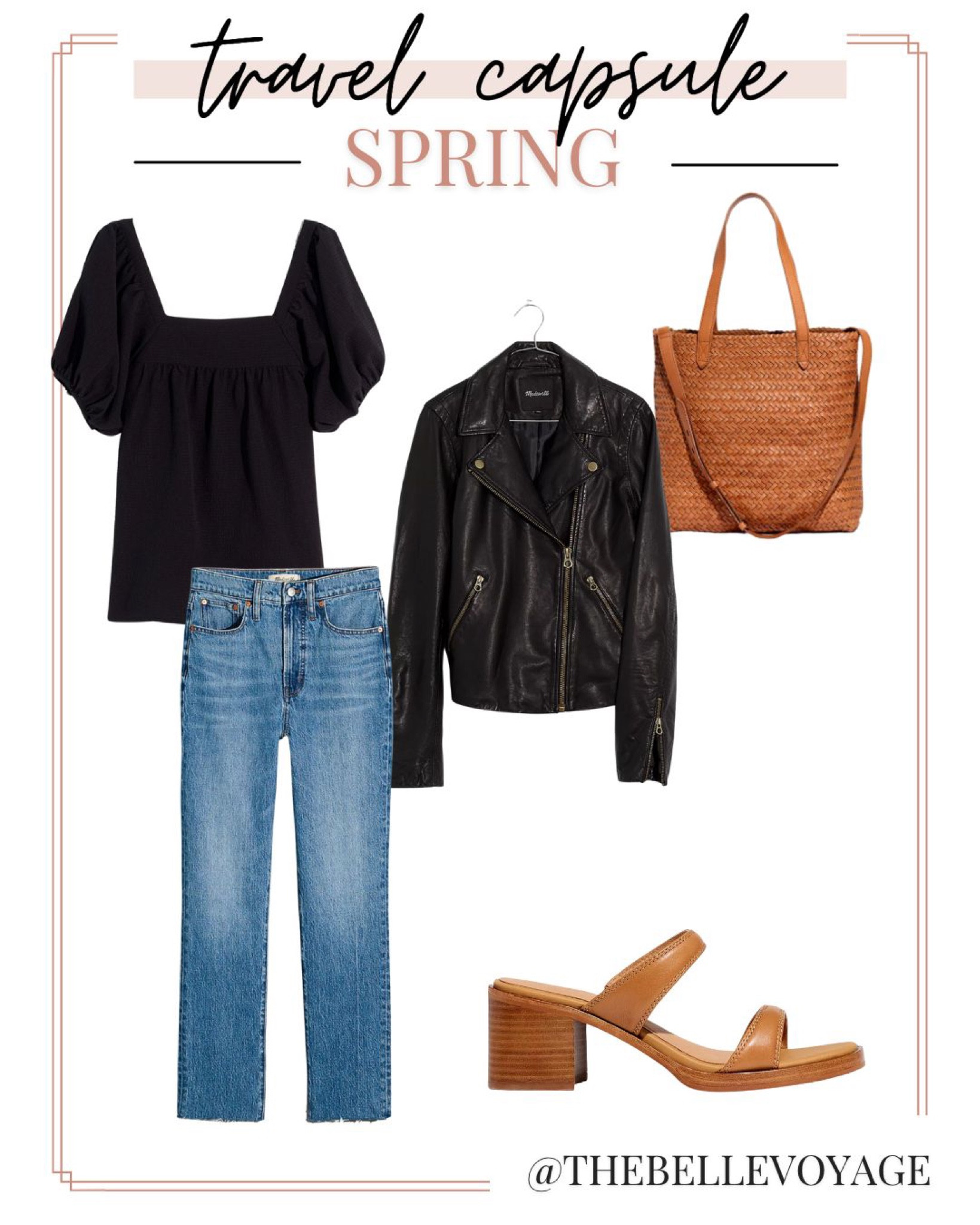 I created this spring travel outfit with pieces from my spring travel capsule wardrobe!  Check out all 15 pieces on my blog today! 

#LTKSeasonal #LTKtravel