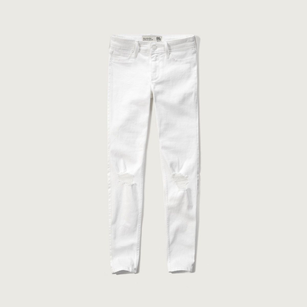 Core Rise Ankle Super Skinny Jeans | Abercrombie & Fitch US & UK