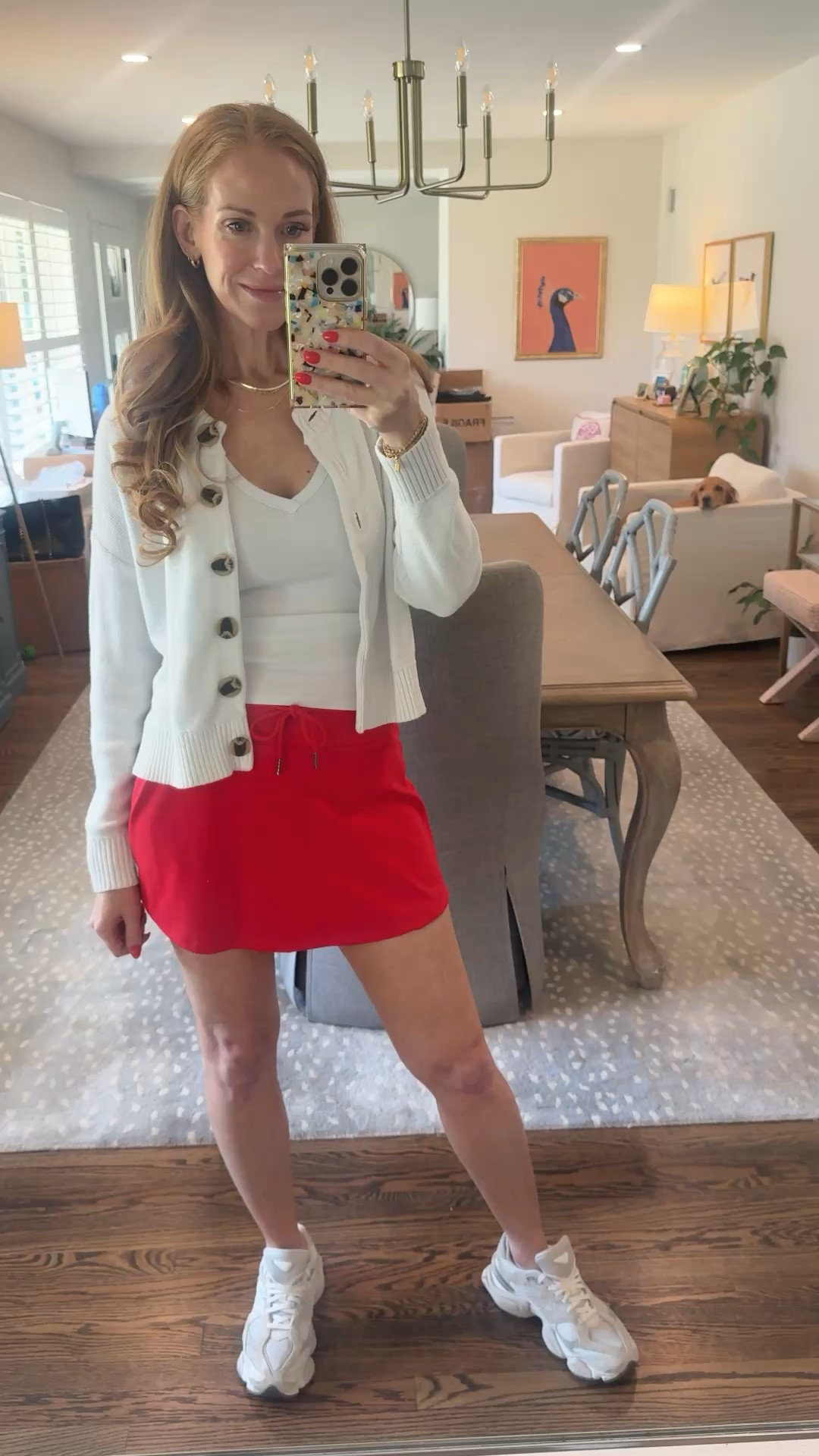 Sports Mom outfit! This skort from Amazon is just like a much more expensive version. And I like to pair a cardigan with leisure to make it more of an outfit.

#LTKootd #LTKmomlife #LTKActive