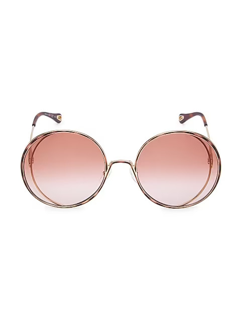 61MM Round Sunglasses | Saks Fifth Avenue