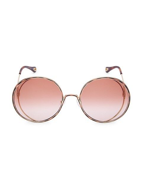 61MM Round Sunglasses | Saks Fifth Avenue