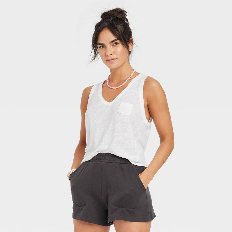 Women's Linen Tank - Universal Thread™ | Target
