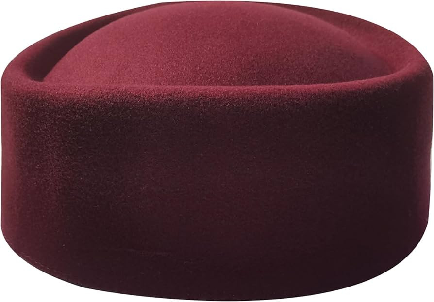Pillbox Hat,Pillbox Hat Top Hat Millinery Fascinator Base Hat For Women Casual Wear Western Fedor... | Amazon (UK)