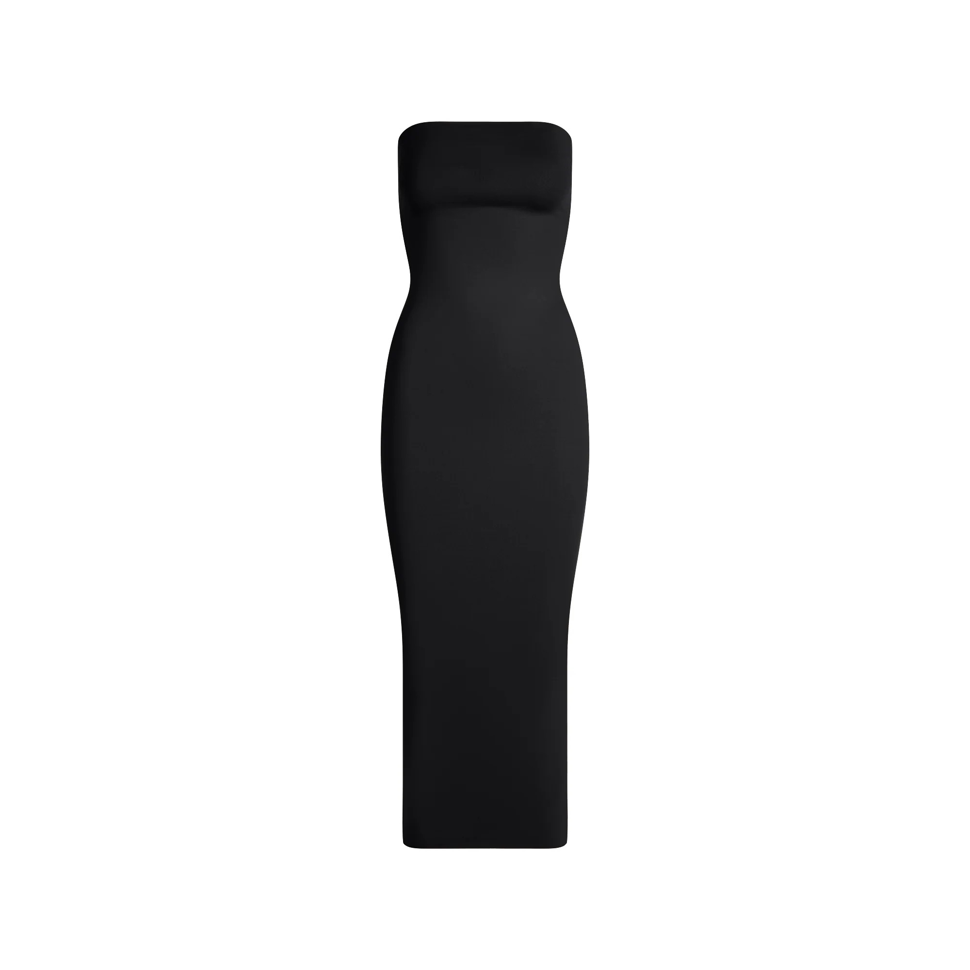 ICONIC SWIM CONVERTIBLE TUBE DRESS | OBSIDIAN | SKIMS (US)