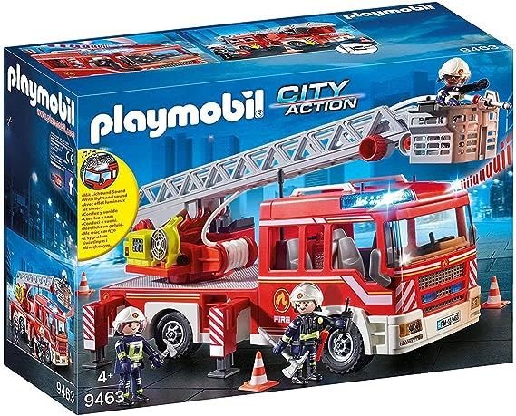 Playmobil City Action 9463 Fire Ladder Unit with lights, sounds and water pump, for Children Ages... | Amazon (UK)