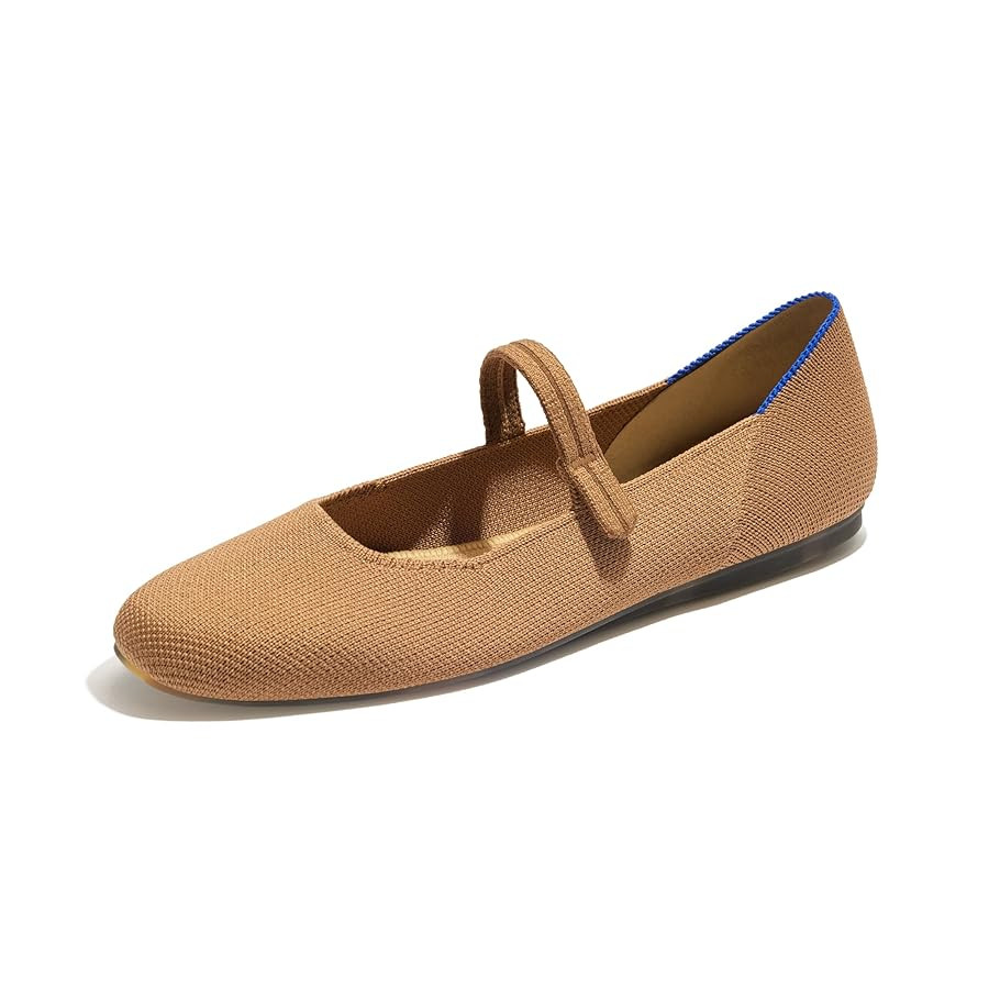 Rothy's The Square Mary Jane Women's Slip-On Shoes, Square-Toe Flats, Made from Recycled Plastic ... | Amazon (US)