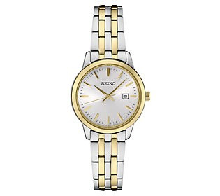 Seiko Women's Essential Collection Two-Tone Wat ch | QVC