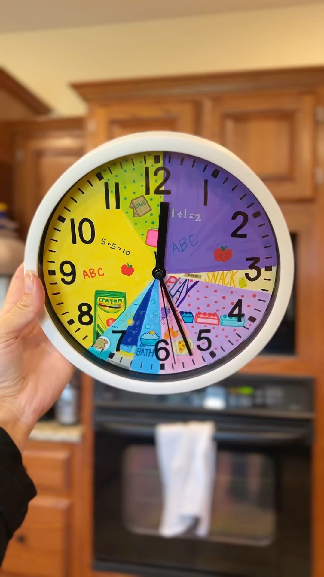 DIY kid’s clock ⏰ 

#LTKFamily #LTKKids