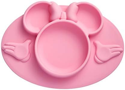 The First Years Disney Minnie Mouse Silicone Placemat, Pink | Amazon (US)