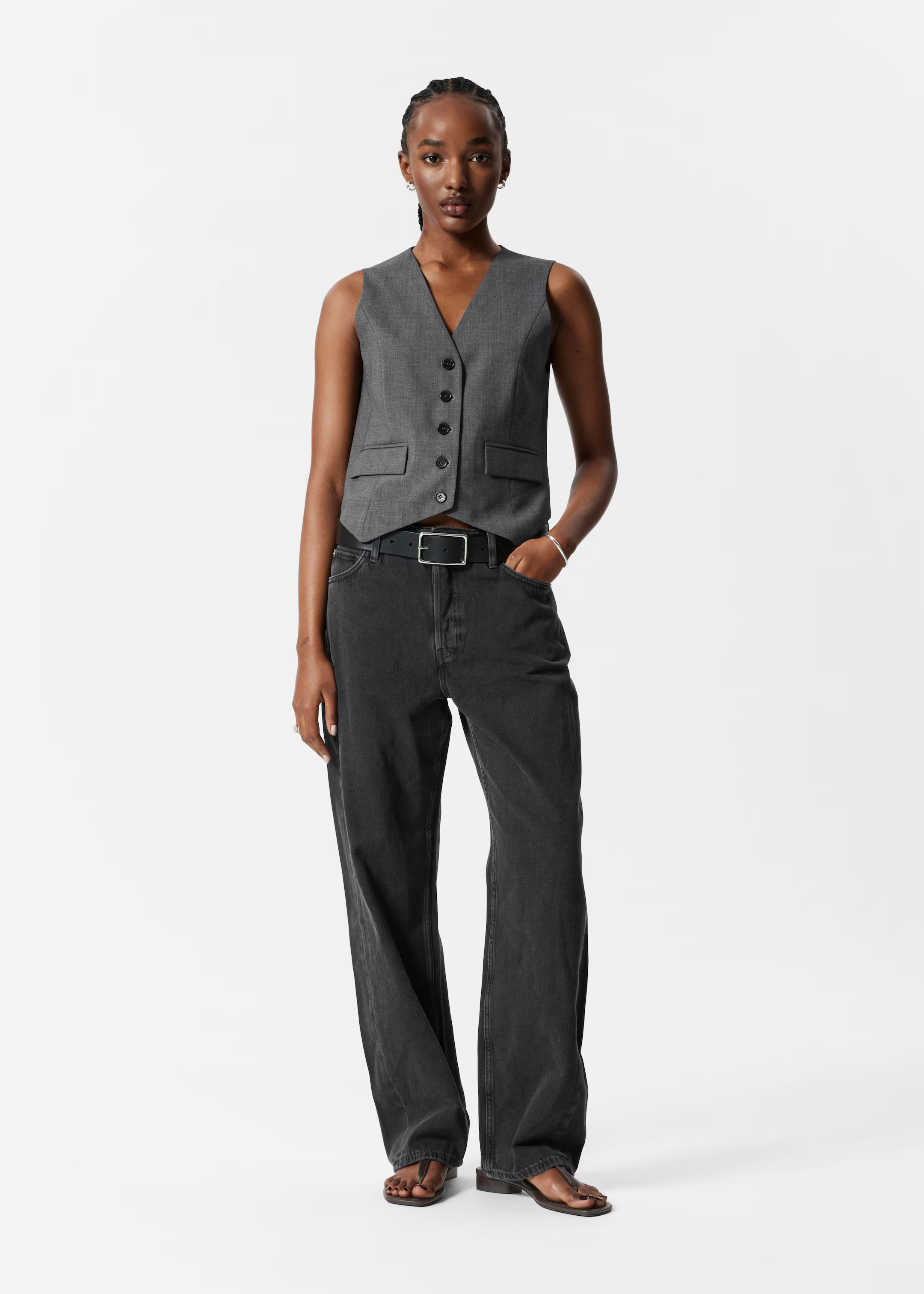 Tailored Wool Waistcoat | H&M (UK, MY, IN, SG, PH, TW, HK)