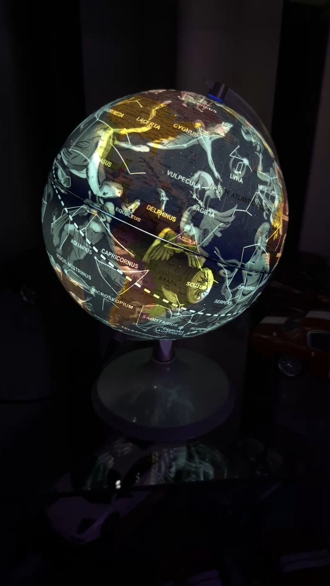 8'' Illuminated World Globe with Constellation Night Light

#LTKU #LTKKids
