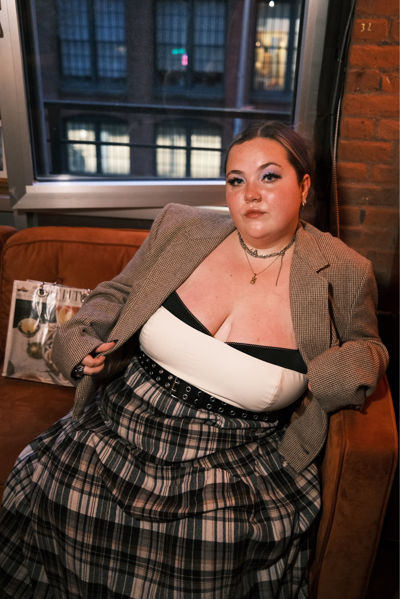 blazer, skirt, and bag are from berriez!!

#LTKplussize #LTKstyletip