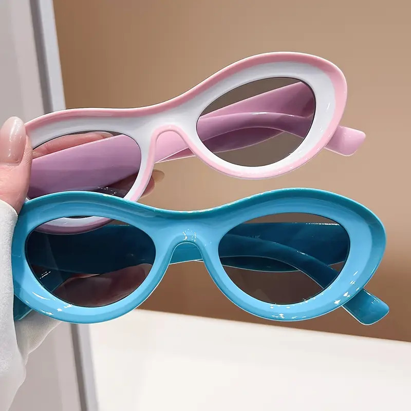 Trendy Retro Fashion Glasses - Stylish Anti-Glare Lenses for Comfortable Vision, Protective Sun S... | Temu Affiliate Program