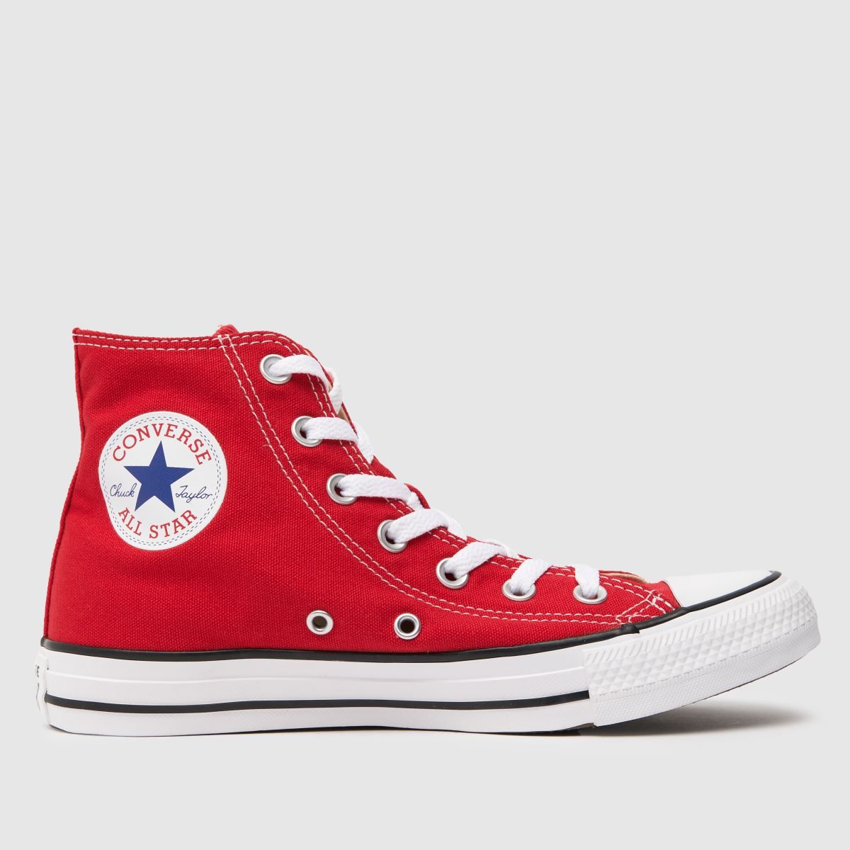 Womens Red Converse All Star Hi Trainers | schuh | Schuh
