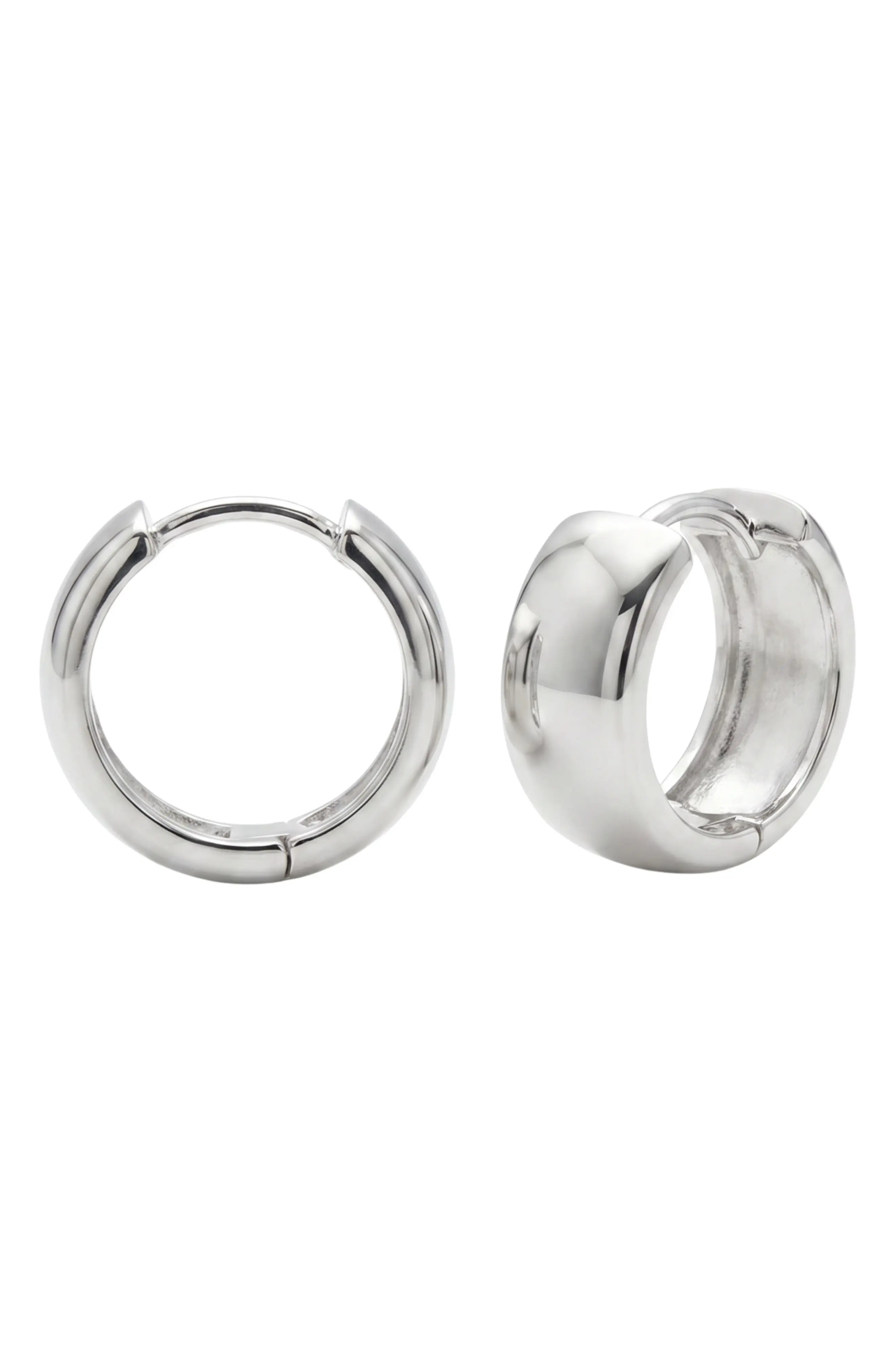 Chunky Huggie Hoop Earrings (Women) | Nordstrom | Nordstrom