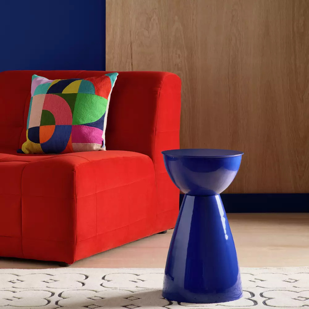 Buy Habitat Mel Side Table - Dark Red | Side tables | Argos | argos.co.uk