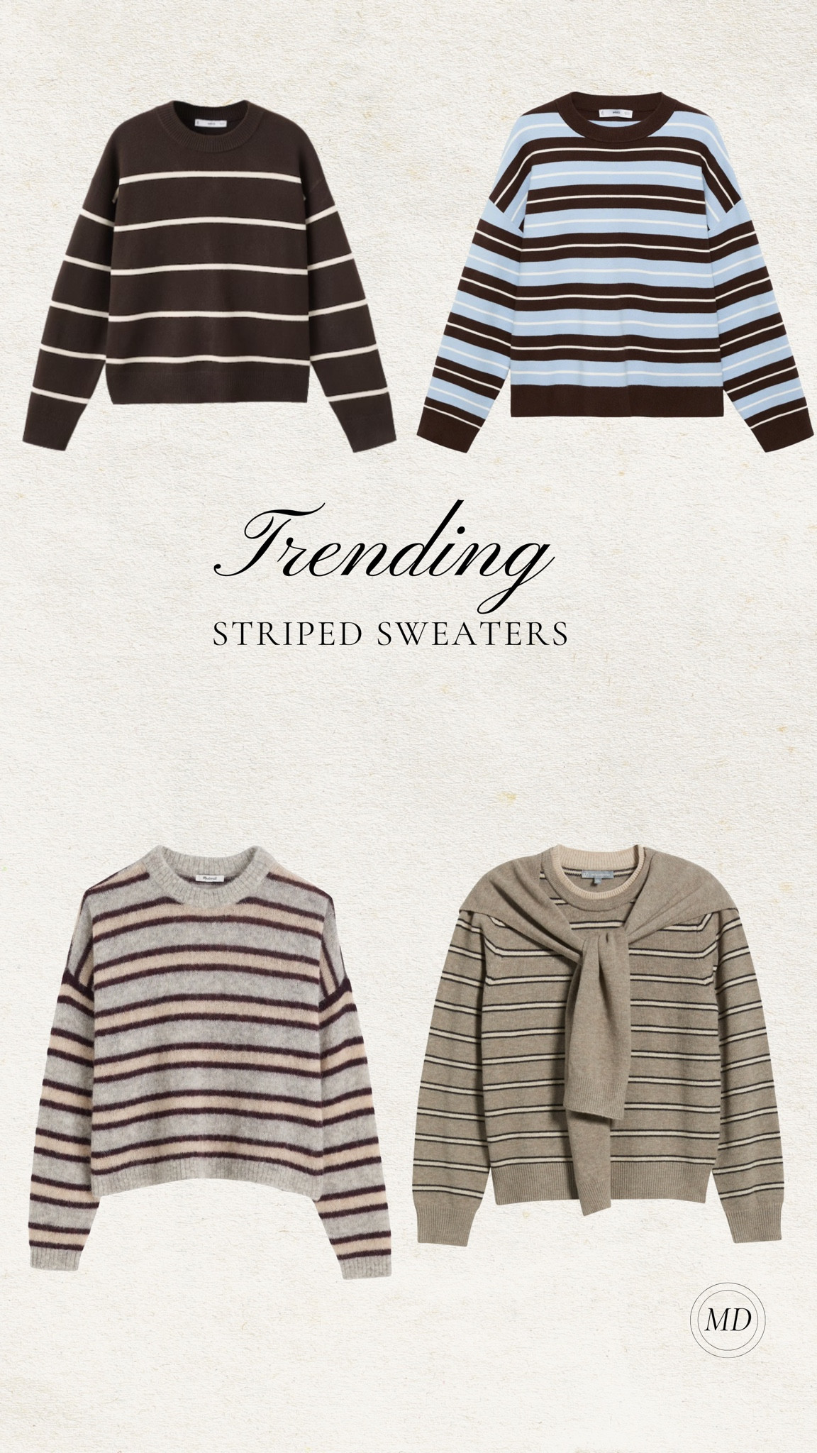 Striped sweaters that I’m currently loving for fall!

Fall trends, fall fashion, striped sweaters 

#LTKStyleTip #LTKFindsUnder100