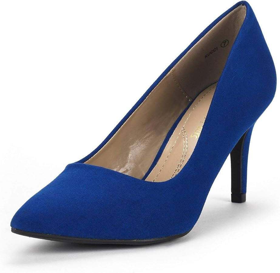 DREAM PAIRS Women's High Stiletto Heels Closed Pointed Toe Dress Pumps Shoes for Wedding Work Off... | Amazon (US)