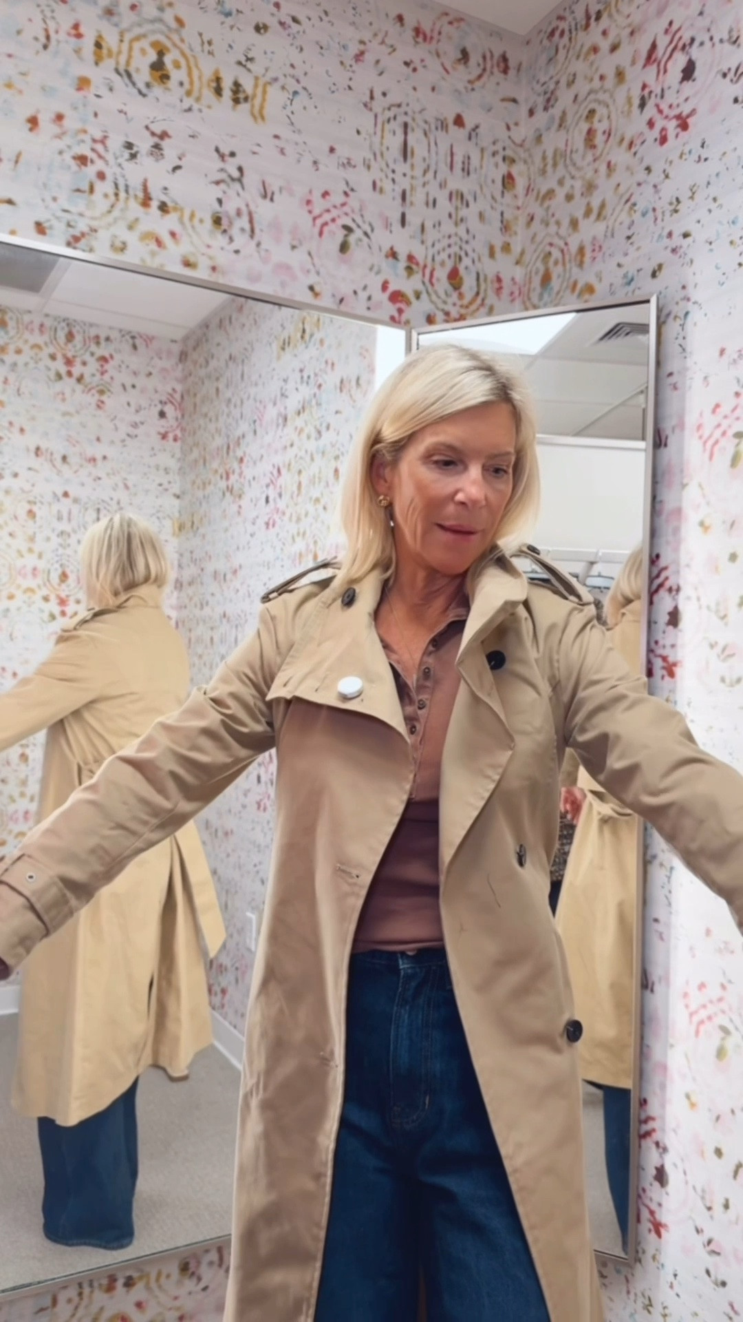 The Basics Series

6. Trench Coat

Some pieces never stop earning their keep.

A classic trench has a way of making even the simplest outfit look intentional. Jeans and a tee suddenly feel polished.

This is why I always recommend investing in timeless basics first.

#LTKSeasonal #LTKOver40 #LTKSaleAlert