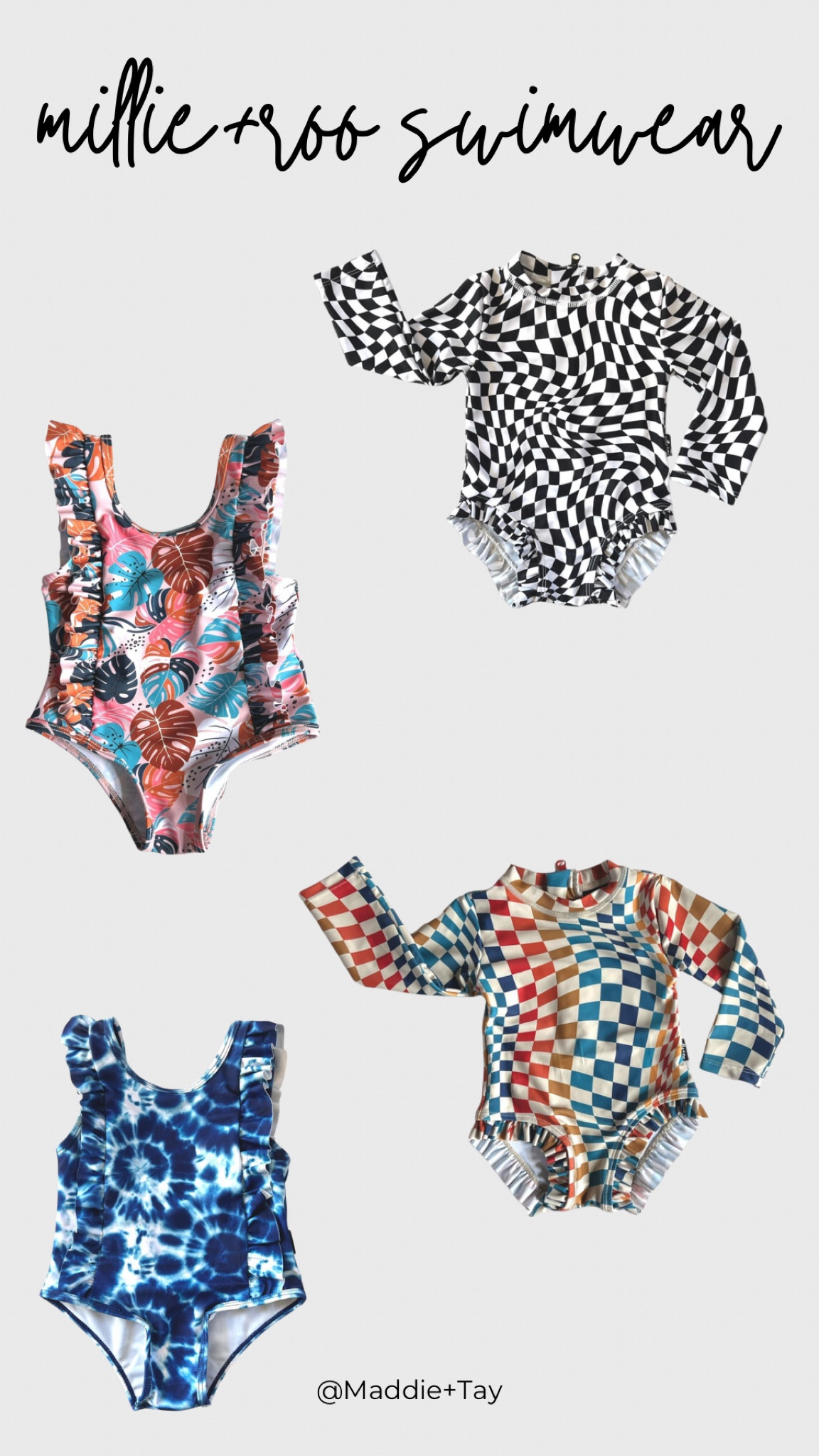 Swim just dropped at millie+roo! 😍 these are so of our favorite pieces and you can save if you add 2+ to cart and use code SWIM25 this weekend only! 

#LTKkids #LTKbaby #LTKfamily