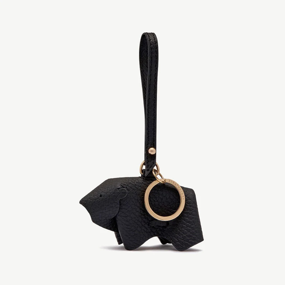 Bag Charm - Bear Black | Strathberry
