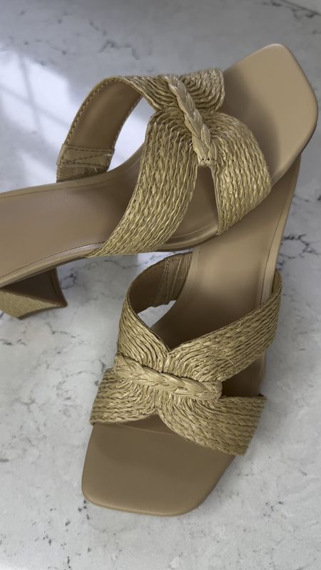 Raffia Sandals! 
Under $25 on sale! 
TTS 

#LTKsalealert #LTKfindsunder50 #LTKxTarget