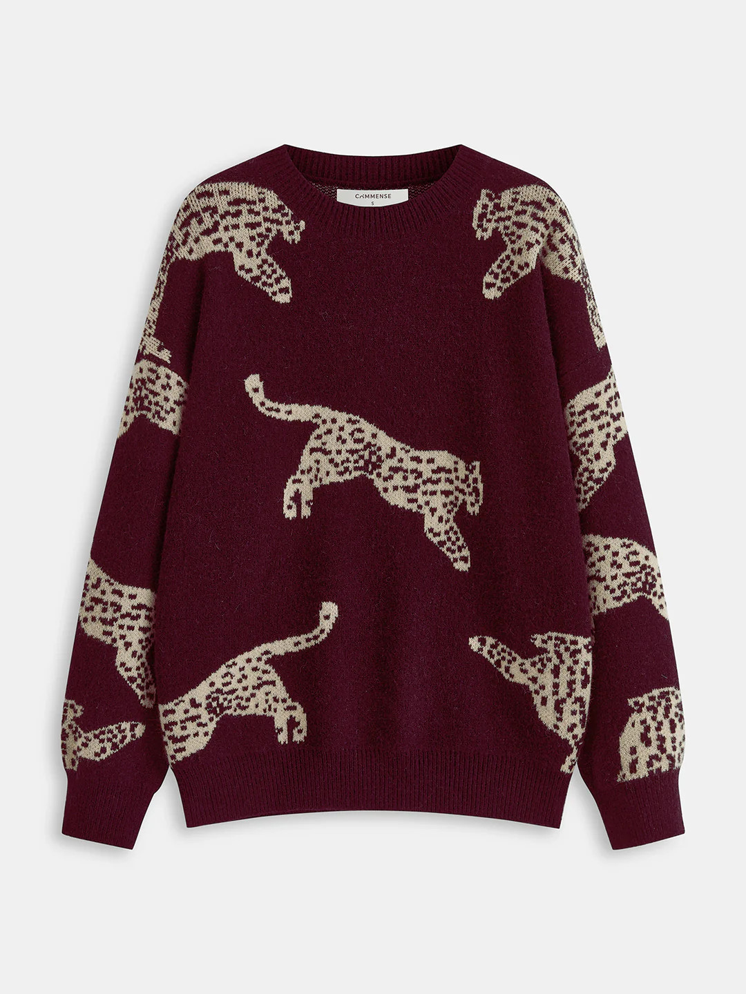 Leopard Print Sweater | Commense