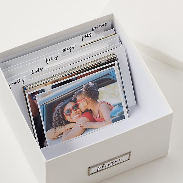 Bigso Stockholm Photo Storage Box | The Container Store