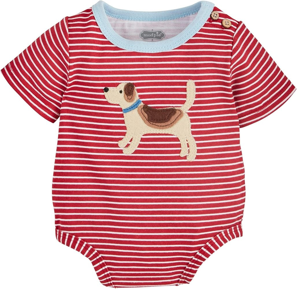 Mud Pie baby-girls Children's Dog Farm Crawler | Amazon (US)