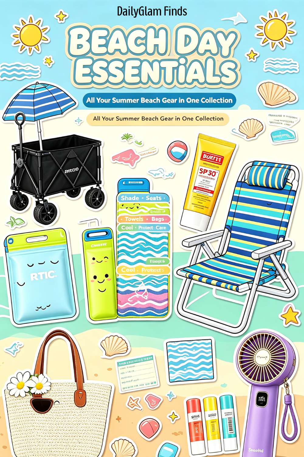 Ready for a day at the beach? These essentials will keep you cool and stylish. Grab them now! #BeachReady 

 #LTKHome #LTKSaleAlert
