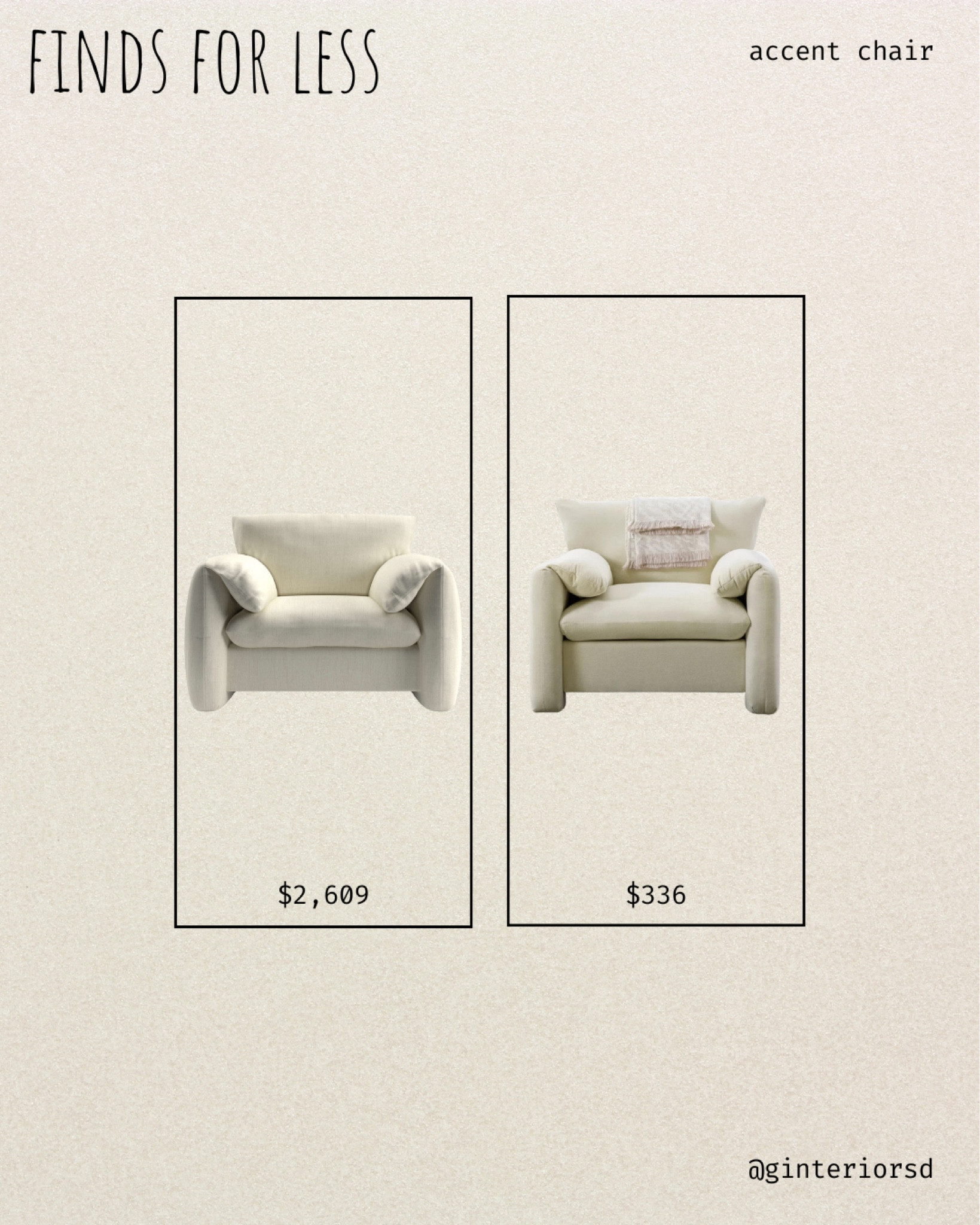 Accent Chair - Finds for Less
#interiordesign #home #accentchair

#LTKU #LTKFindsUnder100 #LTKHome