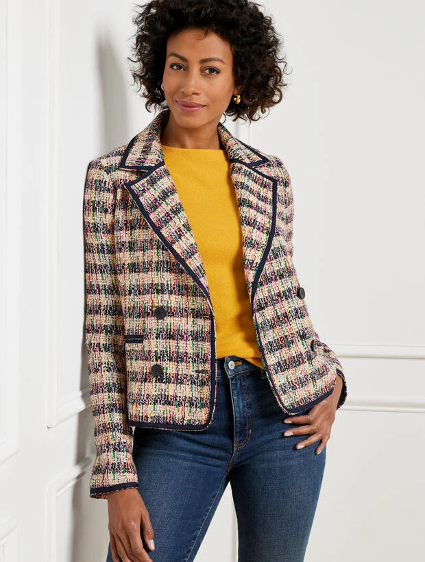 Café Tweed Jacket | Talbots