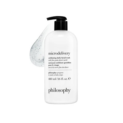 Exfoliating Daily Facial Wash - 16oz - Face Cleansers & Toners - Philosophy | Philosophy