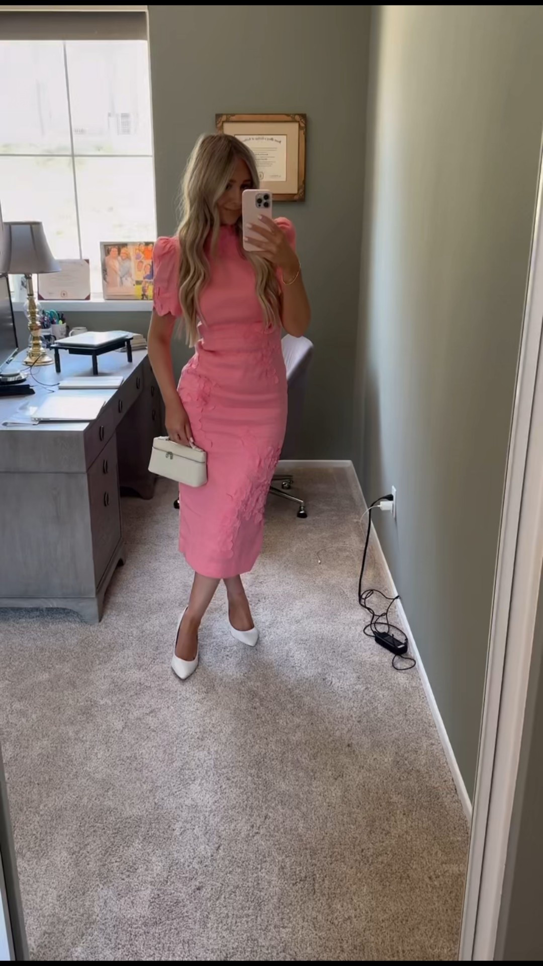 sunday best! 🌸🌸

baptism dress | baptism outfit | antonio melani | dillards | church dress | church outfit | pink midi dress | zimmerman dress | white pumps outfit | sam edelman white pumps 

#LTKFindsUnder100 #LTKWorkwear #LTKWedding