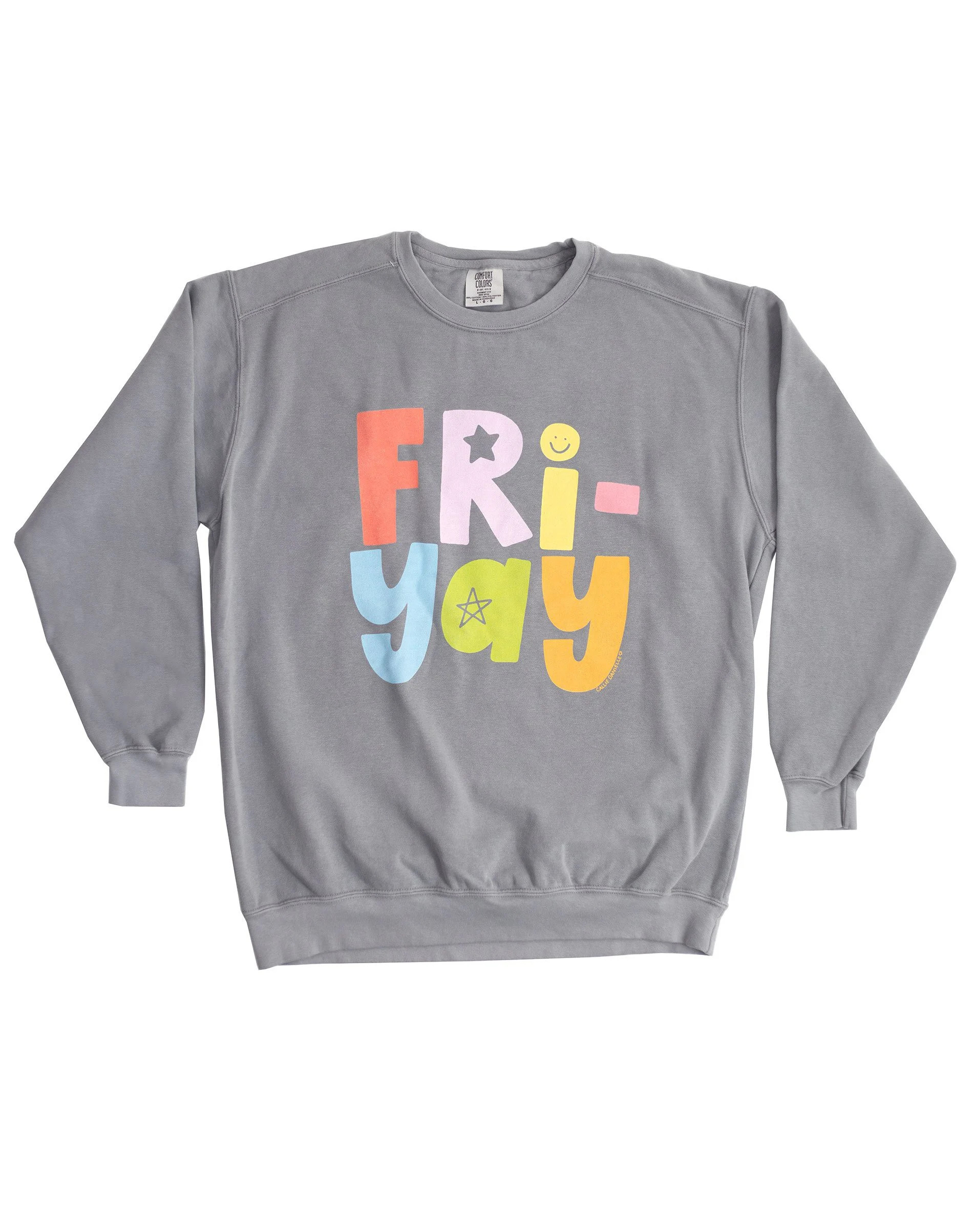FriYAY Sweatshirt - Gray | Callie Danielle