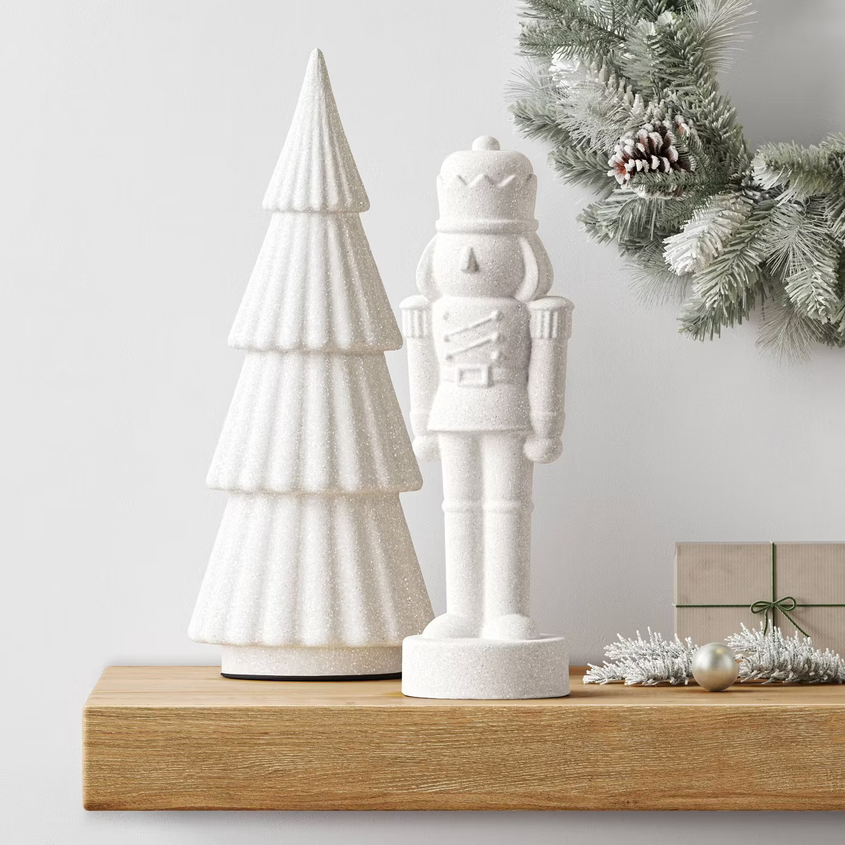 12" Glittered Christmas Tree Sculpture - Wondershop™ | Target