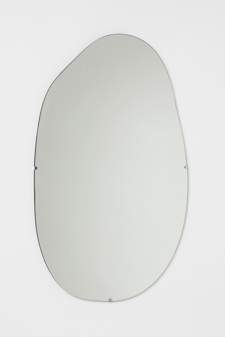 Asymmetric Mirror - Black/mirror - Home All | H&M US | H&M (US + CA)