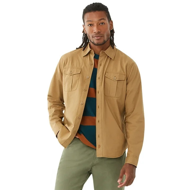 Free Assembly Men's Utility Shirt | Walmart (US)