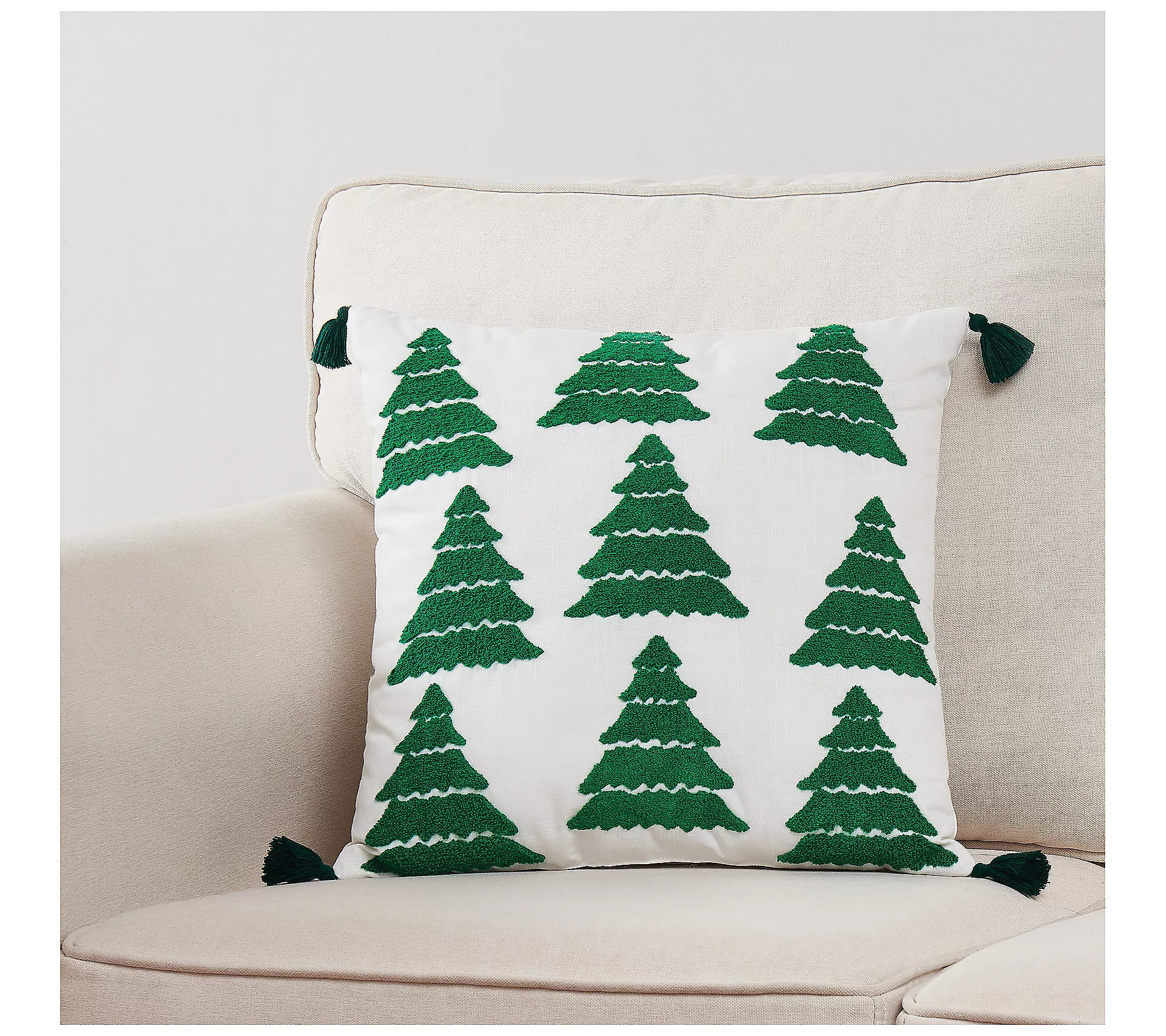 Truly Soft Winter Tree 18x18 Decorative Pillow | QVC