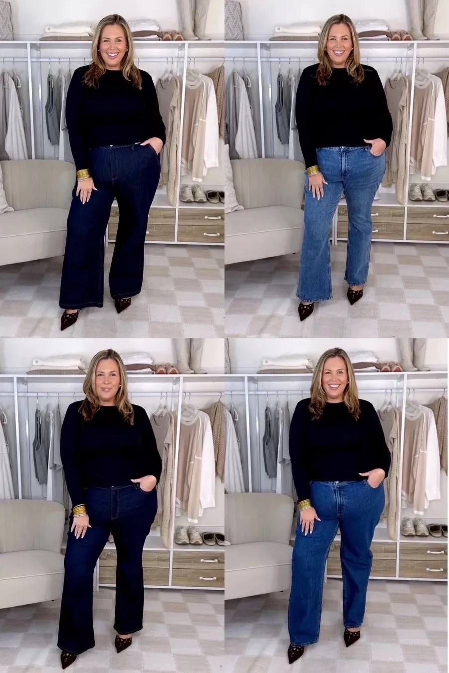 Make sure to shop through the LTK app to get the exclusive discount from now until 3/15! My favorite Abercrombie jeans are on sale during the denim sale!!! 1. Wearing a 36 in the trouser jeans! 2. + 3. 35 in high rise bootcut 4. 35 regular in 90s relaxed!

Plus size fashion, denim jeans, abercrombie denim sale, abercrombie finds, midsize fashion, everyday outfit ideas, belly friendly jeans

#LTKMidsize #LTKPlusSize #LTKSpringSale