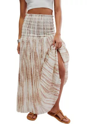 Free People Women's FP One Ravenna Printed Convertible Maxi Skirt | Belk