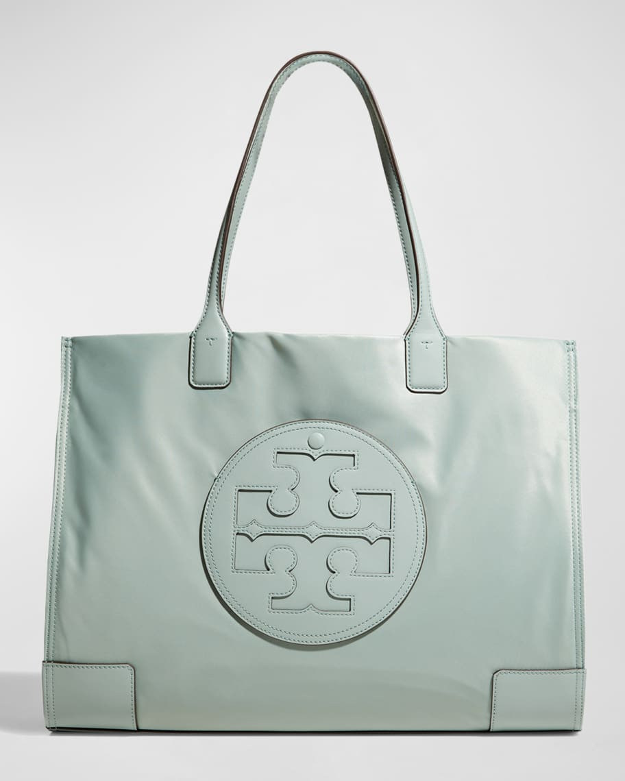 Tory Burch Ella Logo Recycled Nylon Tote Bag | Neiman Marcus
