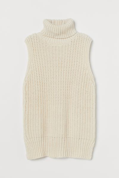 Sleeveless Turtleneck Sweater | H&M (US + CA)